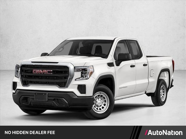 Gray (Satin Steel Metallic) 2022 GMC Sierra 1500 Limited AT4 Crew Cab 4WD Pickup Truck Four-Wheel Drive Automatic