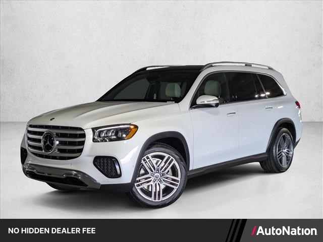 Polar White 2024 Mercedes-Benz GLS 450 4MATIC SUV / Crossover All-Wheel Drive Automatic