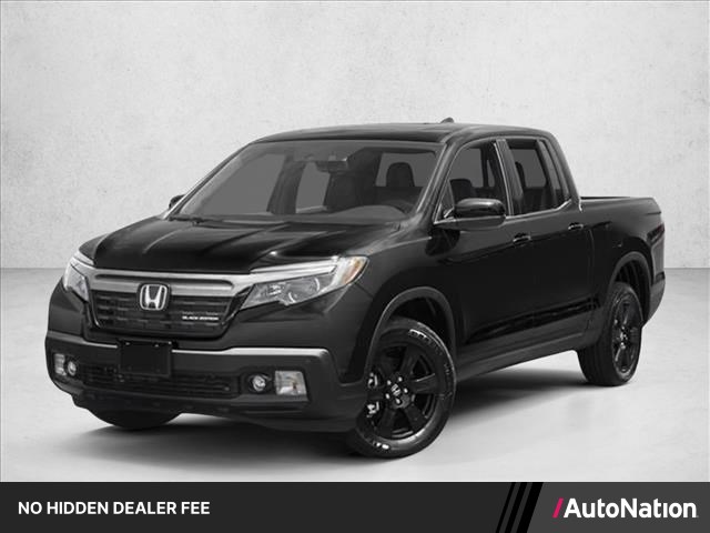 Black 2017 Honda Ridgeline Pickup Truck All-Wheel Drive 6-Speed Automatic