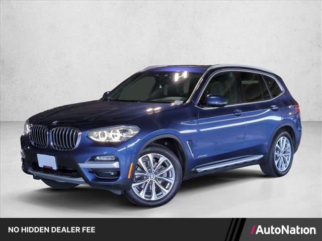 Phytonic Blue Meta 2018 BMW X3 SUV / Crossover All-Wheel Drive Automatic