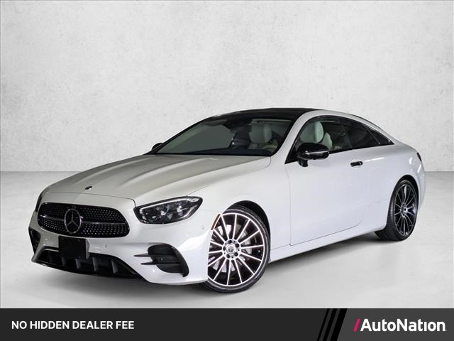 Polar White 2023 Mercedes-Benz E-Class Convertible Rear-Wheel Drive Automatic