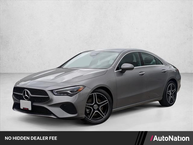 Gray (Mountain Grey Metallic) 2026 Mercedes-Benz CLA Coupe All-Wheel Drive Automatic