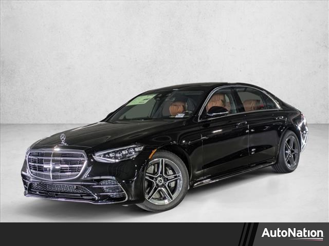 Obsidian Black Metallic 2026 Mercedes-Benz S-Class S 580 4MATIC Sedan All-Wheel Drive Automatic
