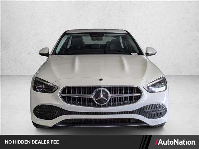 Polar White 2023 Mercedes-Benz C-Class C 300 RWD Sedan Rear-Wheel Drive Automatic