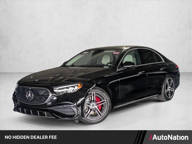 Obsidian Black Metallic 2026 Mercedes-Benz E-Class Sedan Rear-Wheel Drive Automatic