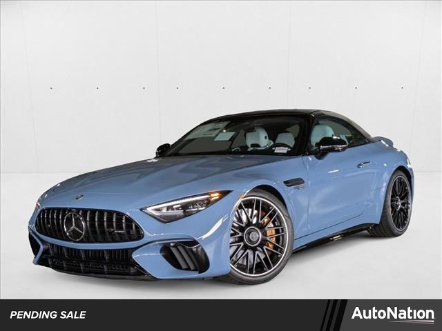 Manufaktur China Blue Non-Metallic 2025 Mercedes-Benz SL-Class AMG SL 63 S E Performance 4MATIC Convertible All-Wheel Drive Automatic