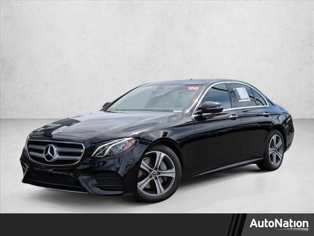 Black 2020 Mercedes-Benz E-Class E 350 Sedan RWD Sedan Rear-Wheel Drive Automatic