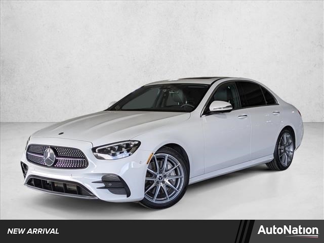 Polar White 2022 Mercedes-Benz E-Class E 350 RWD Sedan Rear-Wheel Drive Automatic