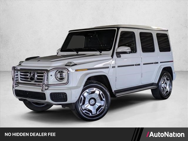 Polar White 2025 Mercedes-Benz G-Class G 550 4MATIC SUV / Crossover All-Wheel Drive Automatic