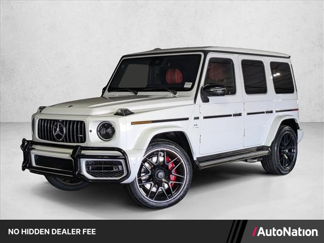 Polar White 2021 Mercedes-Benz G-Class AMG G 63 4MATIC SUV / Crossover All-Wheel Drive Automatic