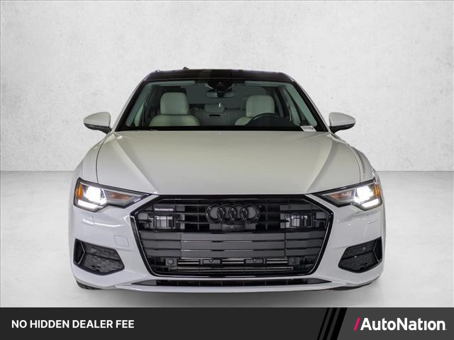 Glacier White Metallic 2023 Audi A6 quattro Premium 45 TFSI Sedan All-Wheel Drive Automatic