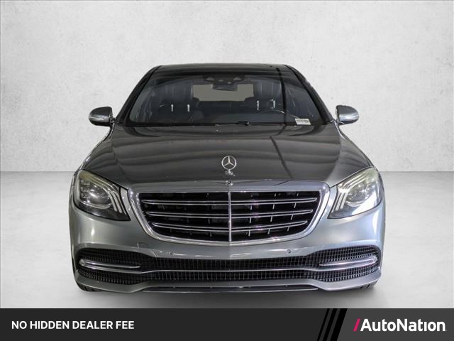 Gray (Selenite Grey Metallic) 2018 Mercedes-Benz S-Class Sedan Rear-Wheel Drive Automatic