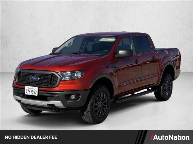 Hot Pepper Red Metallic Tinted Clearcoat 2019 Ford Ranger XLT SuperCrew RWD Pickup Truck 4X2 Automatic