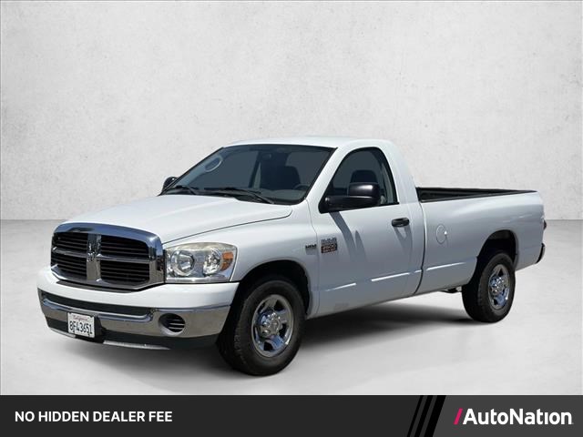 Bright White Clear 2007 Dodge RAM 2500 Pickup Truck 4X2 5-Speed Automatic