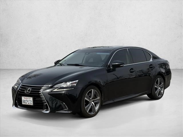 Black (Caviar) 2017 Lexus GS 350 RWD Sedan Rear-Wheel Drive Automatic