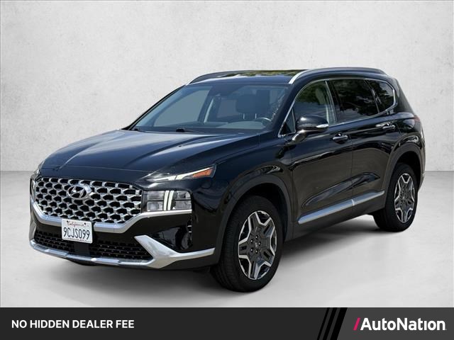 Twilight Black 2022 Hyundai Santa Fe Hybrid Plug-In SUV / Crossover All-Wheel Drive Automatic