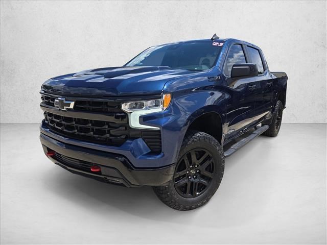 Northsky Blue Metallic 2023 Chevrolet Silverado 1500 Pickup Truck Four-Wheel Drive Automatic