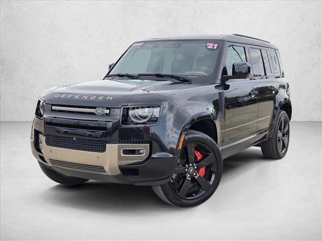 Santorini Black Metallic 2021 Land Rover Defender 110 X AWD SUV / Crossover All-Wheel Drive Automatic