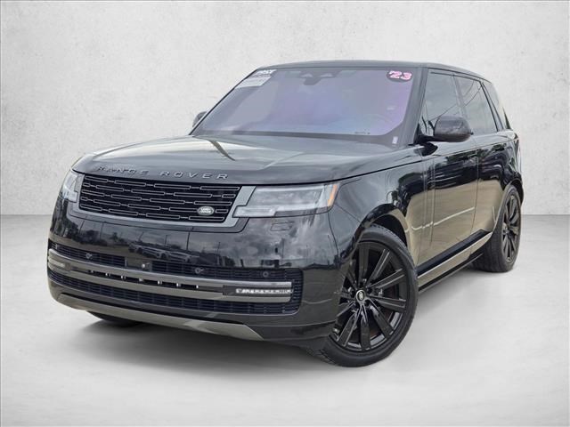Ligurian Black Sv Bespoke Ultra Metallic Sat 2023 Land Rover Range Rover P400 SE AWD SUV / Crossover All-Wheel Drive Automatic