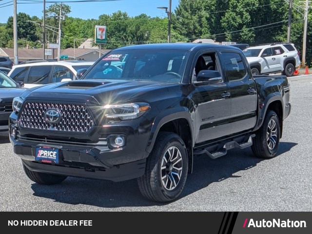 Midnight Black Metallic 2021 Toyota Tacoma Limited Double Cab 4WD Pickup Truck Four-Wheel Drive Automatic