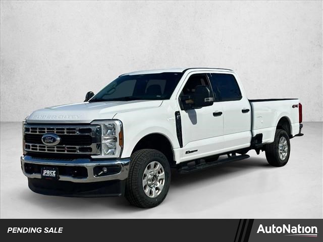 Oxford White 2024 Ford F-250 Super Duty XLT SuperCab 4WD Pickup Truck Four-Wheel Drive Automatic