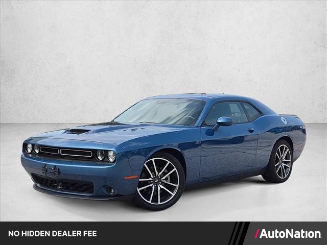 Blue (Frostbite) 2023 Dodge Challenger Coupe Rear-Wheel Drive 8-Speed Automatic