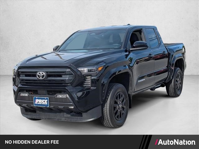 Black 2024 Toyota Tacoma Pickup Truck Four-Wheel Drive Automatic