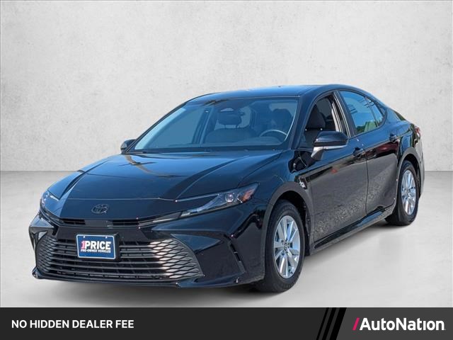 Midnight Black Met 2025 Toyota Camry Sedan Front-Wheel Drive Automatic