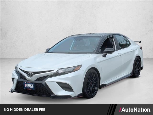 Wind Chill Pearl/Midnight Black Metallic 2021 Toyota Camry TRD FWD Sedan Front-Wheel Drive Automatic