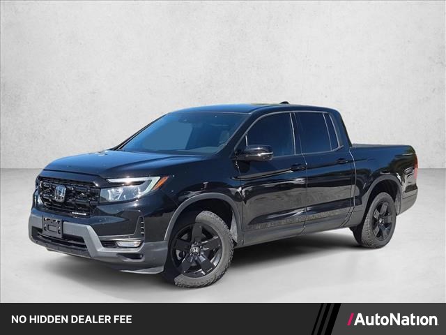 Crystal Black Pearl 2024 Honda Ridgeline Pickup Truck All-Wheel Drive Automatic