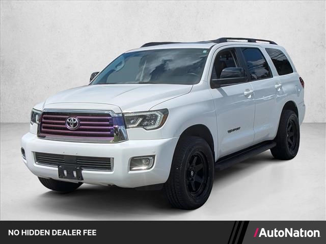 Super White 2018 Toyota Sequoia SUV / Crossover Four-Wheel Drive Automatic