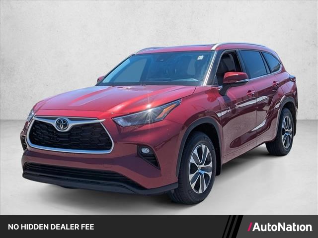 Red (Ruby Flare Pearl) 2023 Toyota Highlander SUV / Crossover Front-Wheel Drive Automatic