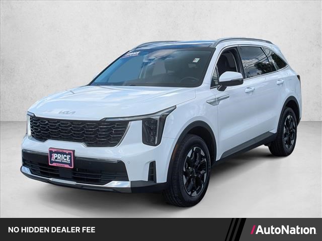 Glacial White Pearl 2025 Kia Sorento S AWD SUV / Crossover All-Wheel Drive Automatic