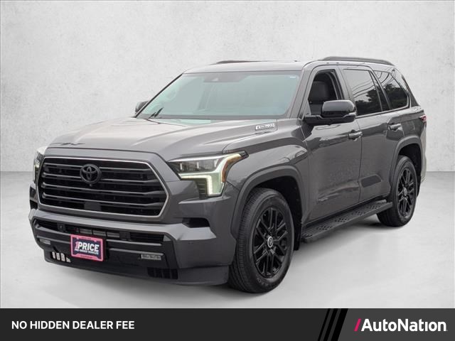 Magnetic Gray Metallic 2024 Toyota Sequoia SUV / Crossover Four-Wheel Drive Automatic