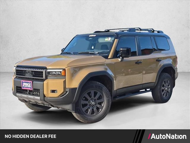 Trail Dust/Gray Scape 2025 Toyota Land Cruiser SUV / Crossover Four-Wheel Drive Automatic