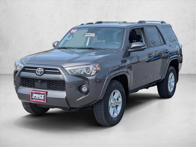 Magnetic Gray Metallic 2022 Toyota 4Runner SR5 Premium 4WD SUV / Crossover Four-Wheel Drive Automatic
