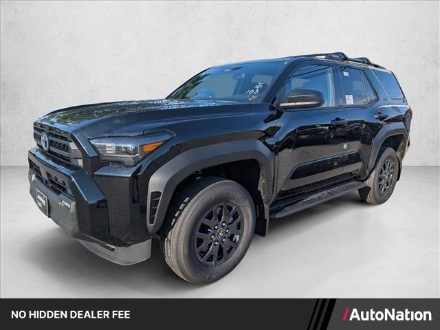 Black 2026 Toyota 4Runner SUV / Crossover Four-Wheel Drive Automatic