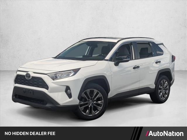 Super White 2020 Toyota RAV4 SUV / Crossover All-Wheel Drive Automatic