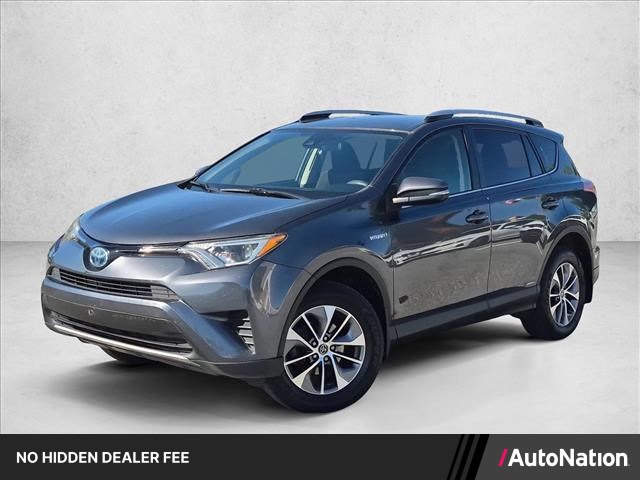 Magnetic Gray Metallic 2018 Toyota RAV4 Hybrid SUV / Crossover All-Wheel Drive Automatic