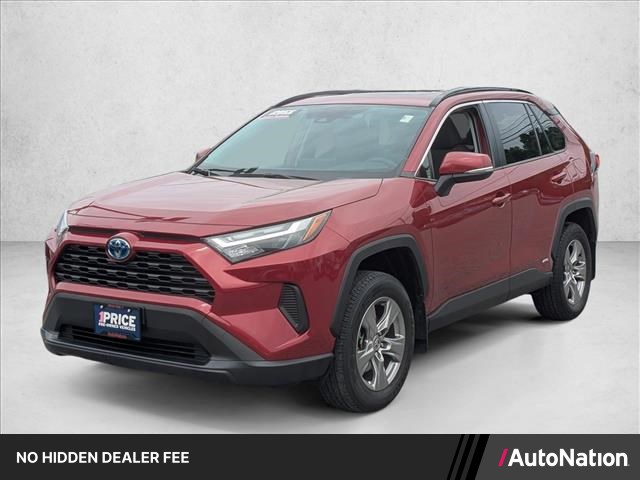 Red (Ruby Flare Pearl) 2023 Toyota RAV4 Hybrid XLE AWD SUV / Crossover All-Wheel Drive Automatic