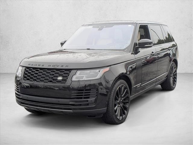 Santorini Black Metallic 2019 Land Rover Range Rover V8 Supercharged LWB 4WD SUV / Crossover All-Wheel Drive 8-Speed Automatic
