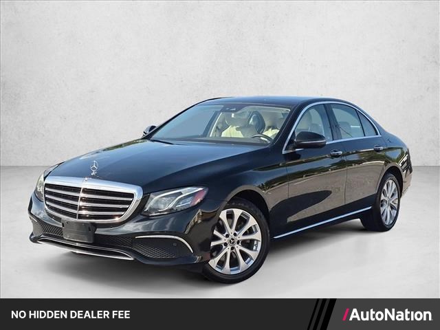 Black 2018 Mercedes-Benz E-Class Sedan All-Wheel Drive Automatic