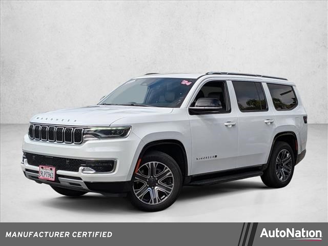 Bright White Clearcoat 2024 Jeep Wagoneer Series II 4WD SUV / Crossover Four-Wheel Drive 8-Speed Automatic