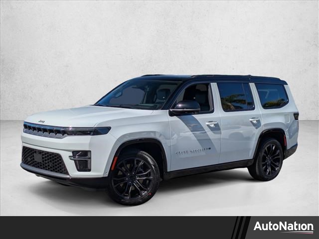 Bright White Clearcoat 2026 Jeep Grand Wagoneer Summit Obsidian 4WD SUV / Crossover Four-Wheel Drive 8-Speed Automatic