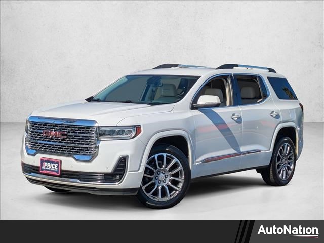 Summit White 2023 GMC Acadia Denali FWD SUV / Crossover Front-Wheel Drive 9-Speed Automatic