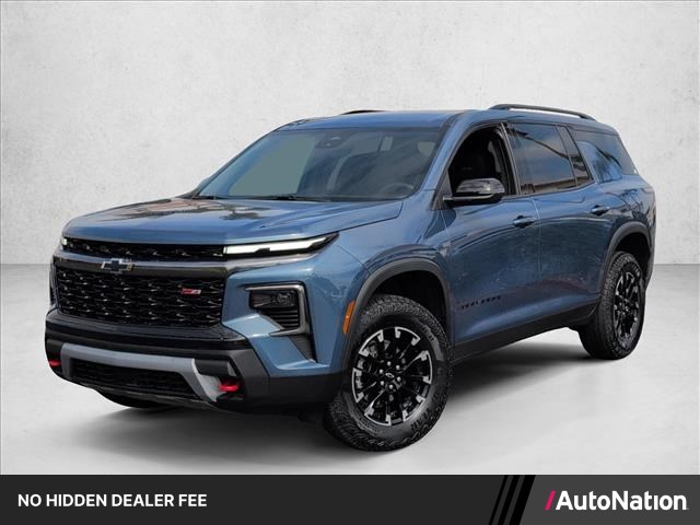 Lakeshore Blue Metallic 2025 Chevrolet Traverse SUV / Crossover Four-Wheel Drive 8-Speed Automatic