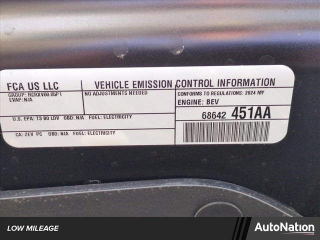 Diamond Black Crystal Pearlcoat 2024 Dodge Charger Daytona R/T AWD Coupe All-Wheel Drive 1-Speed Automatic