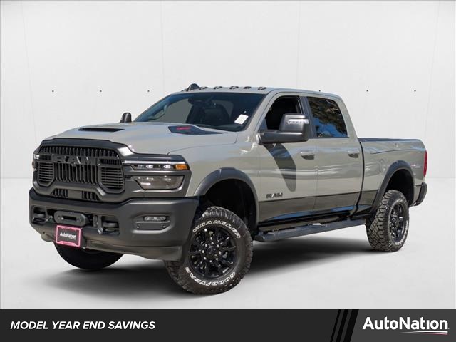Ceramic Gray Clearcoat 2025 RAM 2500 Power Wagon Crew Cab 4WD Pickup Truck Four-Wheel Drive 8-Speed Automatic