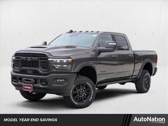 Gray (Granite Crystal Metallic Clearcoat) 2025 RAM 2500 Power Wagon Crew Cab 4WD Pickup Truck Four-Wheel Drive 8-Speed Automatic