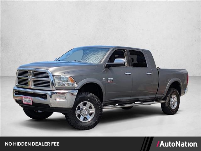 Mineral Gray Metallic 2012 RAM 2500 Laramie Mega Cab 4WD Pickup Truck Four-Wheel Drive 6-Speed Automatic